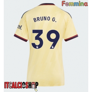 Arsenal Bruno Guimaraes #39 Terza Maglia Femmina 2026-27 Manica Corta